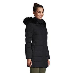 Lands End Mid Length Down Winter Coat